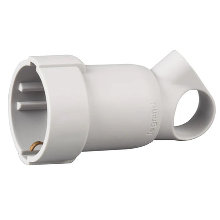 Cuplă Schuko alb 16A 2P+E IP2X, Legrand