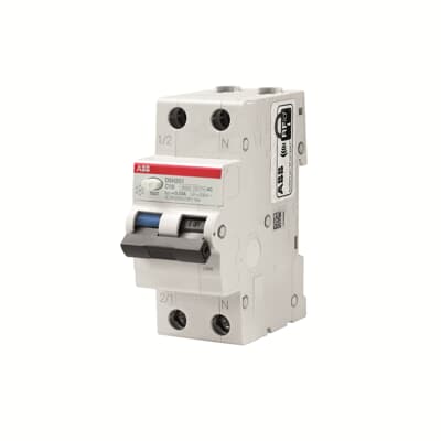 Întrerupător diferențial RCBO 1P+N 16A B 30mA IP20, ABB