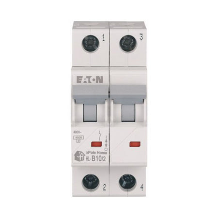 Întrerupător automat 2P 10A curba B 4.5kA, Eaton