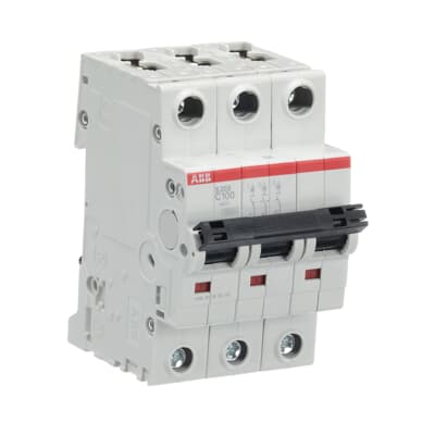 Întrerupător automat 100A 3P 6kA curbă C, ABB