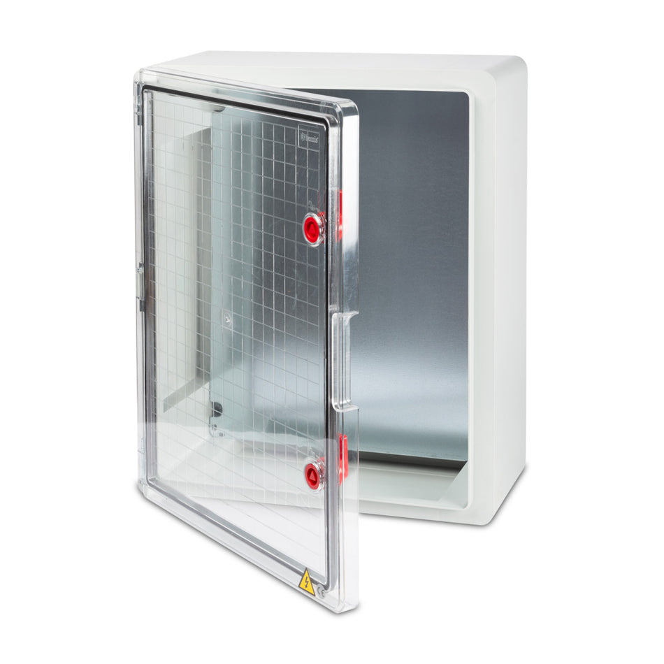 Tablou electric transparent ABS IP65 200x300x130mm, Bemis