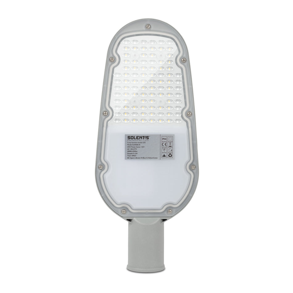 Corp stradal LED 30W 4000K IP66 Programabil, Solentis