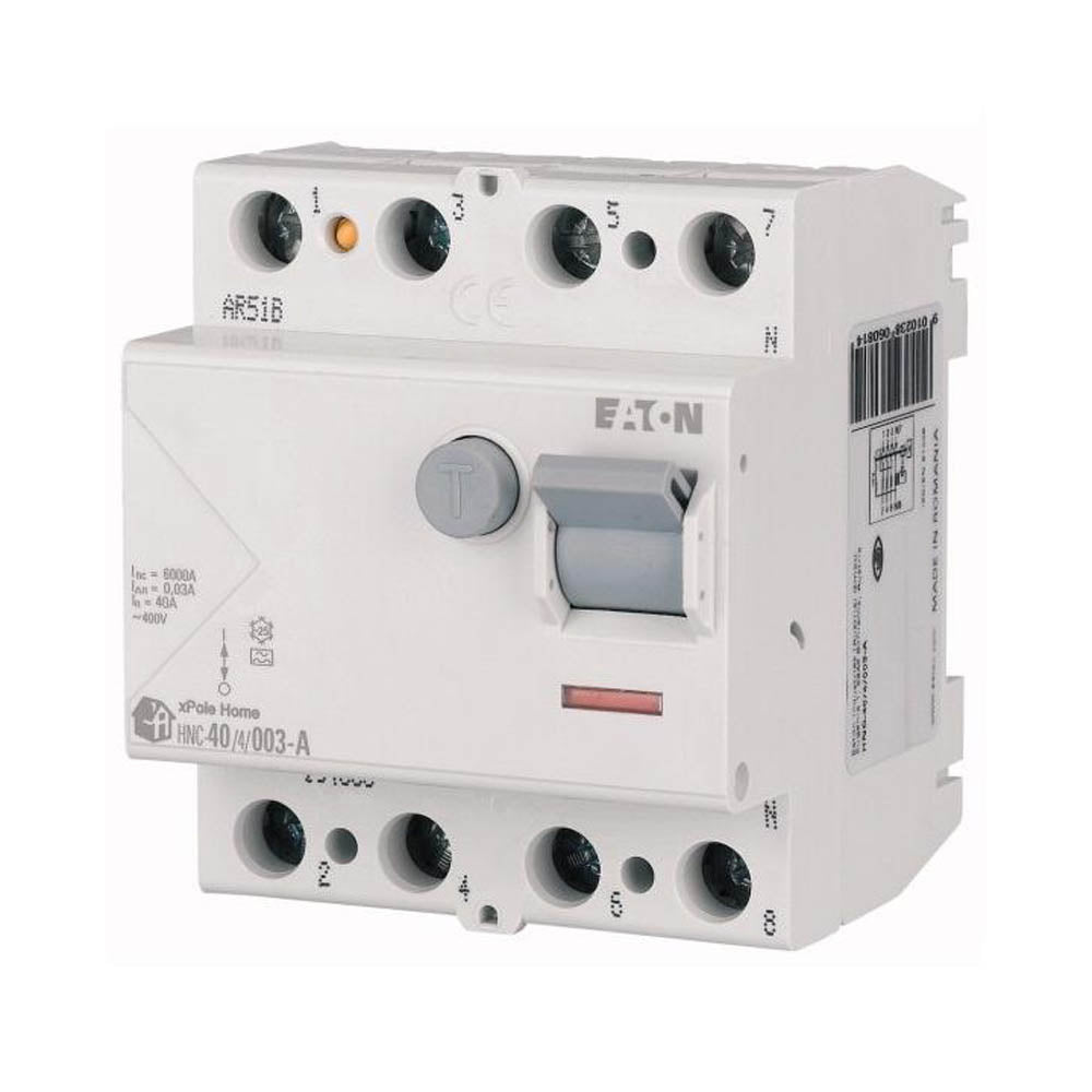 Diferențial RCCB 4P 40A 300mA 6kA IP20, Eaton