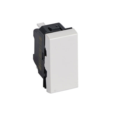 Întrerupător simplu 1M 10A alb, gama Mosaic, 278001L