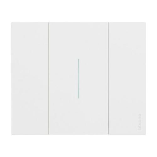 Ramă ornament 2M alb, gama Bticino, KA4802KW