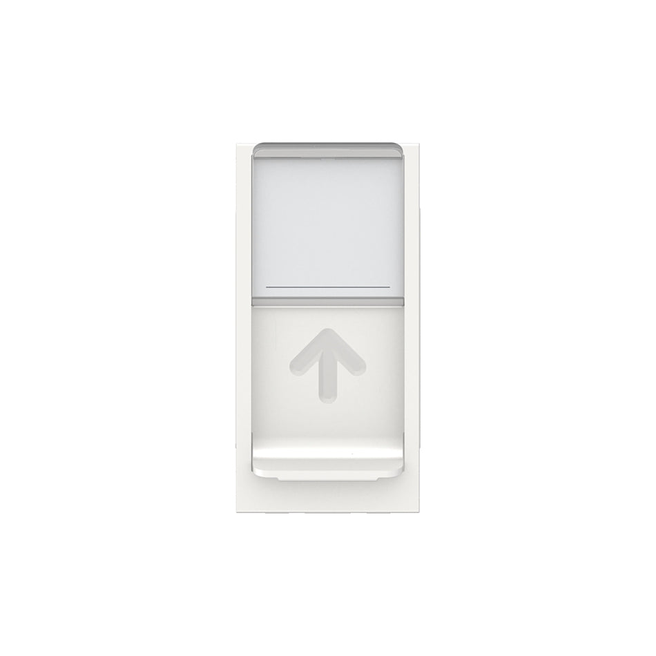 Priză UTP RJ45 1M cat.6  alb, gama Noua Unica, NU341418