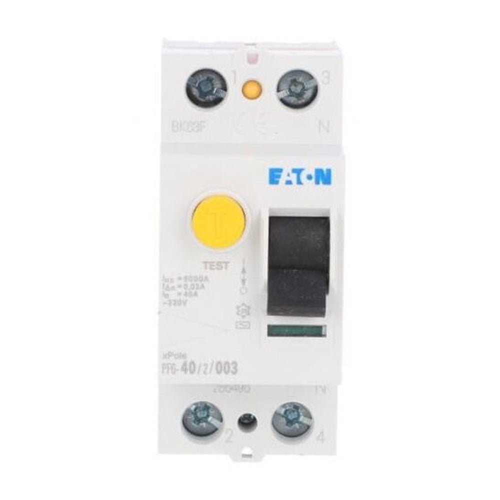 Diferențial RCCB 2P 40A 30mA 6kA, Eaton