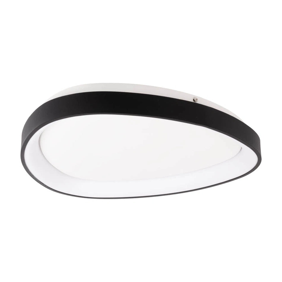 Plafonieră Mars 35W 1750lm 3000K negru, Erste