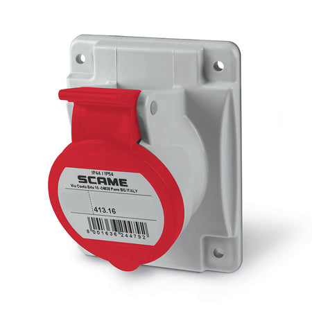 Priză industrială fixă 3P+E 16A 380-415V IP44/IP54, Scame