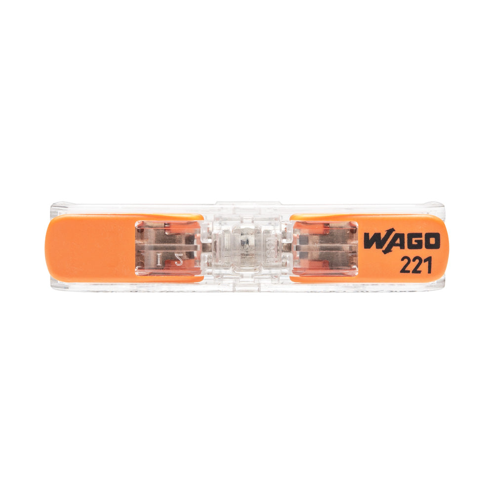 Clemă de legătură în linie 2 poli 0,2-4mm² 32A 450V, Wago