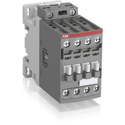 Contactor tripolar 26A, bobină 100-250V AC/DC, ABB