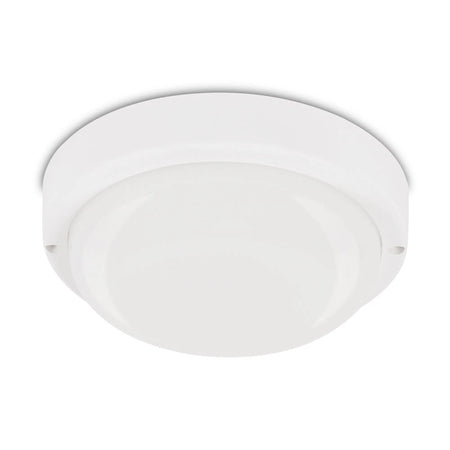 Lampă BAT LED rotundă 12W 6400K IP65 alb, Novelite