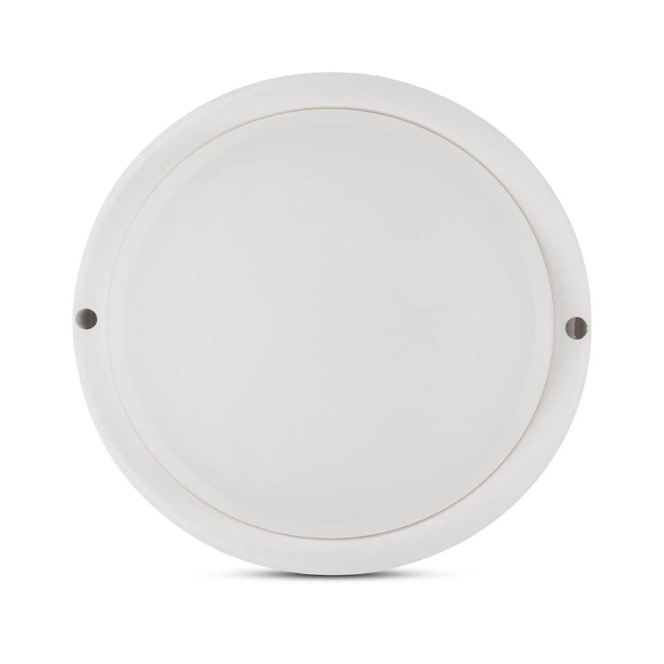 Lampă BAT LED rotundă 12W 4000K IP65 alb, Novelite