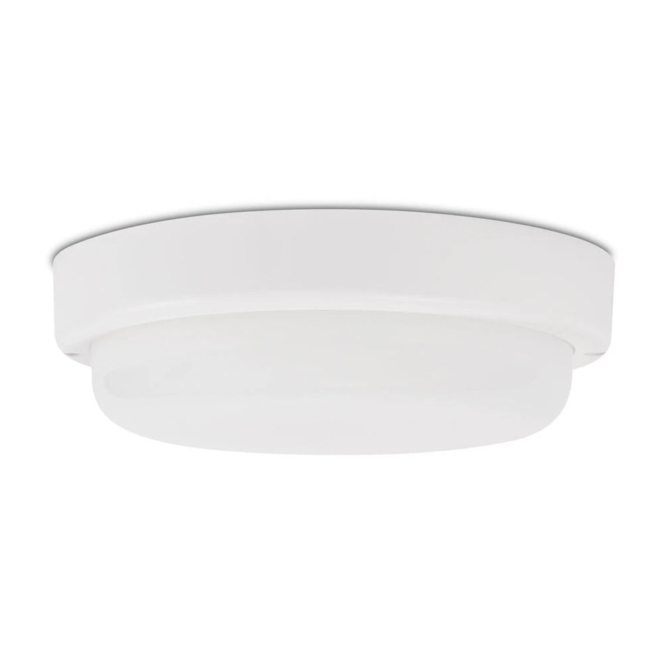 Lampă BAT LED rotundă cu senzor 18W 6400K IP65 alb