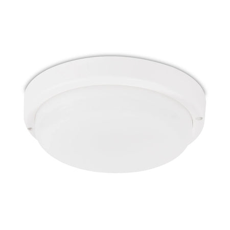 Lampă BAT LED rotundă cu senzor 18W 6400K IP65 alb