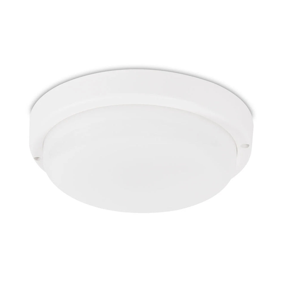 Lampă BAT LED rotundă cu senzor 18W 6400K IP65 alb