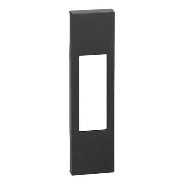 Placă priză ITA 1M 10/16A negru, gama Bticino, KG02