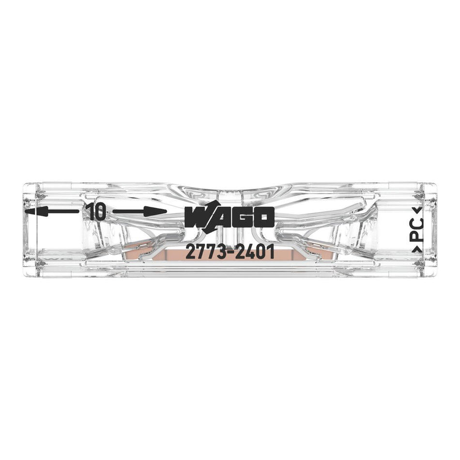 Clemă de legătură linie PUSH 2 poli 0.5-2.5mm² 32A, Wago 2773-2401