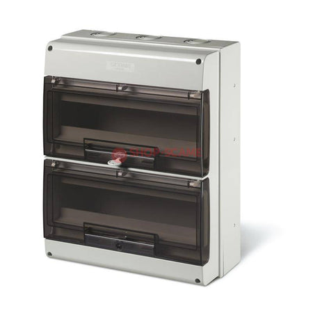 Tablou electric aplicat 32 module IP66, ușă transparentă, Scame
