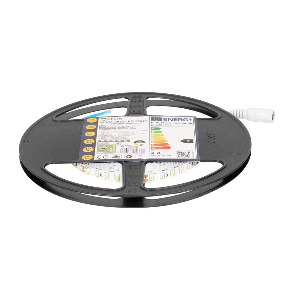 Banda LED 9.6W/m 4000K 24V IP20 5m, Erste