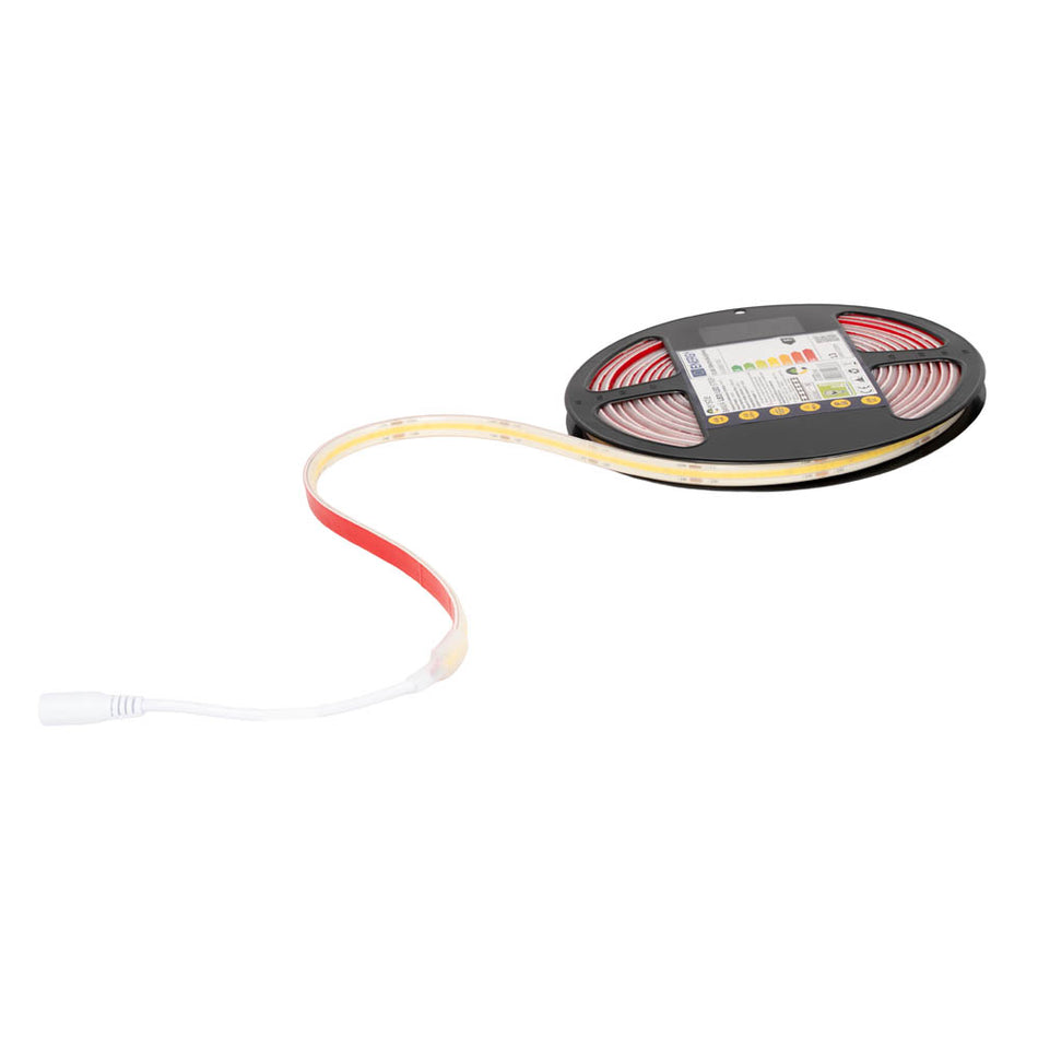 Bandă LED 24V COB 13W/m 4000K IP65 5m, Erste