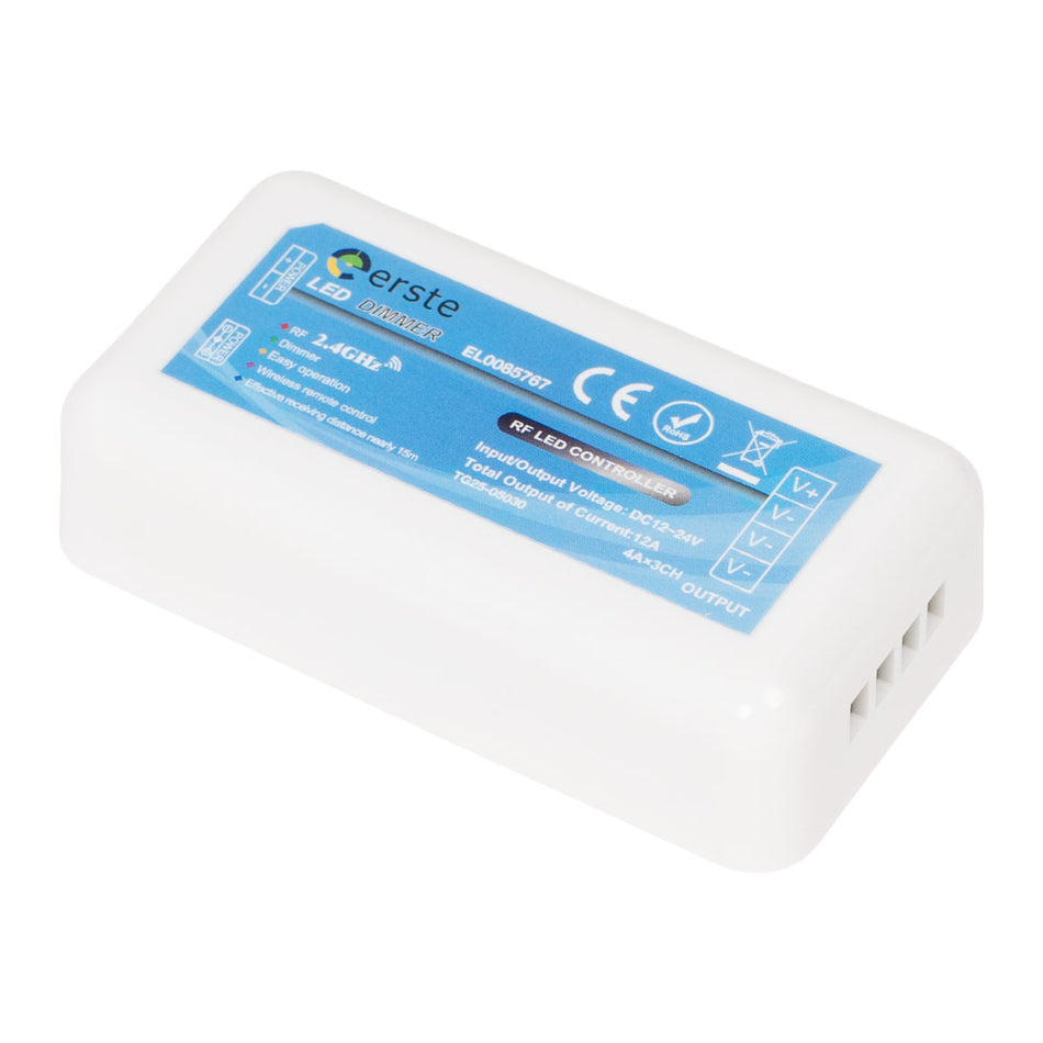 Controller dimmer RF pentru bandă LED 12V / 24V – 144W / 288W