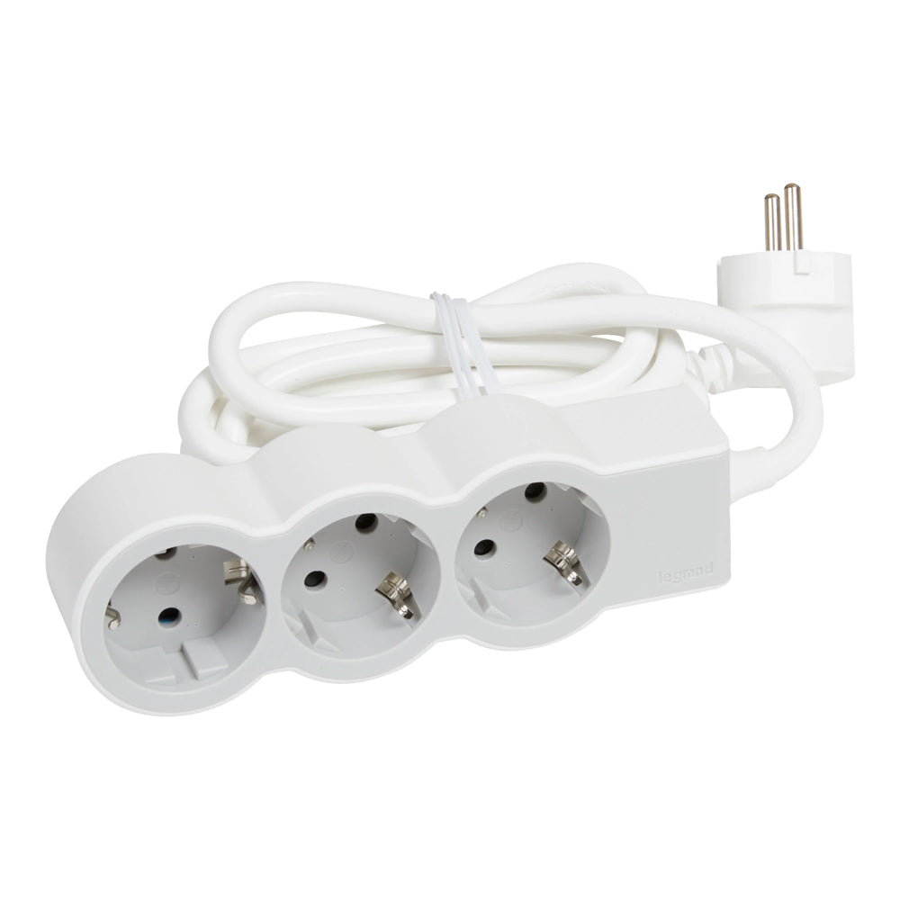 Prelungitor 3 prize Schuko 3x1,5mm² 3m, Legrand