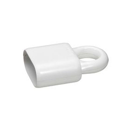 Cuplă plat cu inel de extragere, alb, Legrand