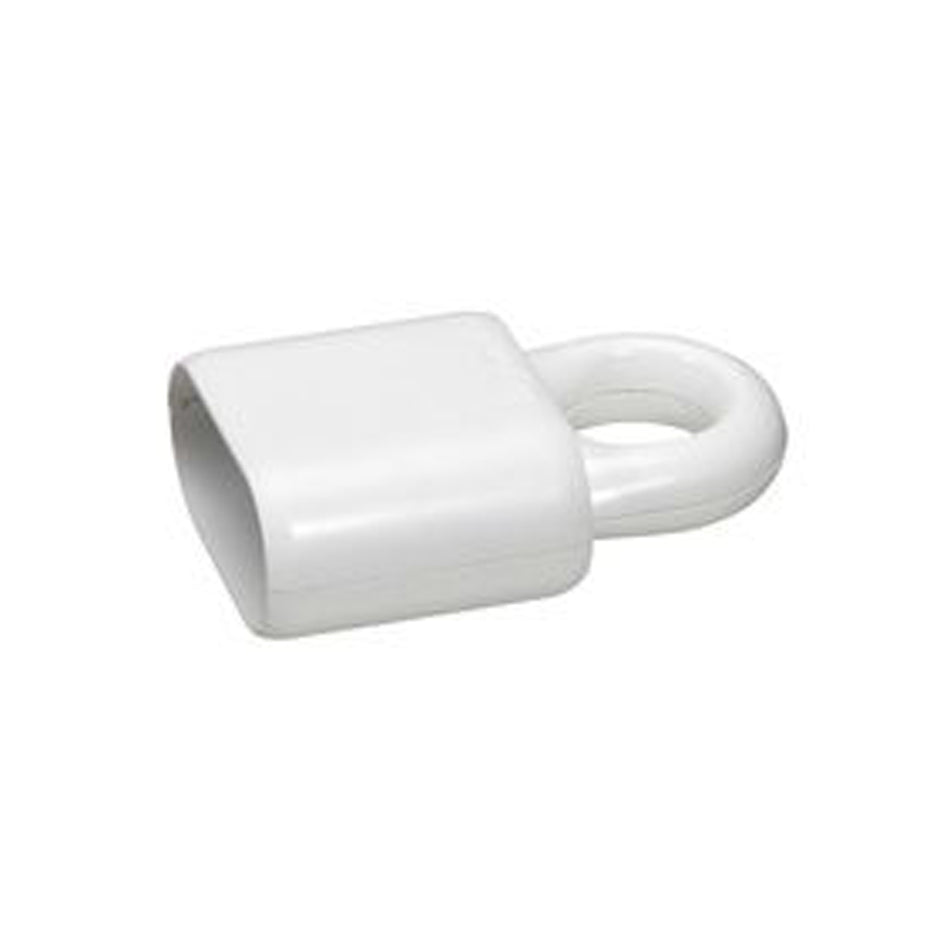 Cuplă plat cu inel de extragere, alb, Legrand