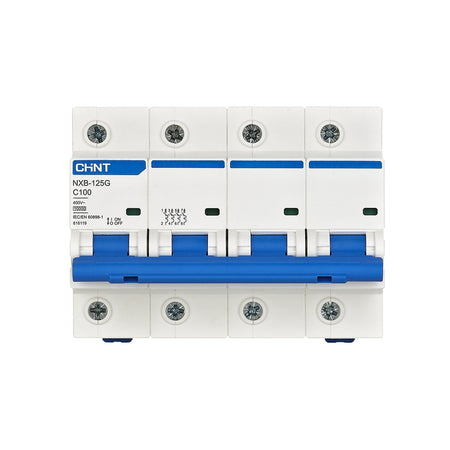 Întreruptor automat 125A 4P 10kA IP20, Chint