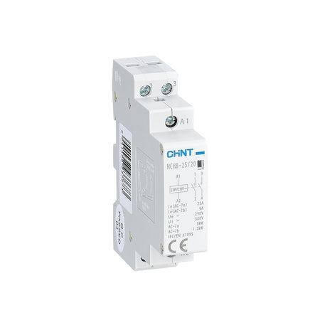 Contactor modular 25A 2NO 220-240V, Chint