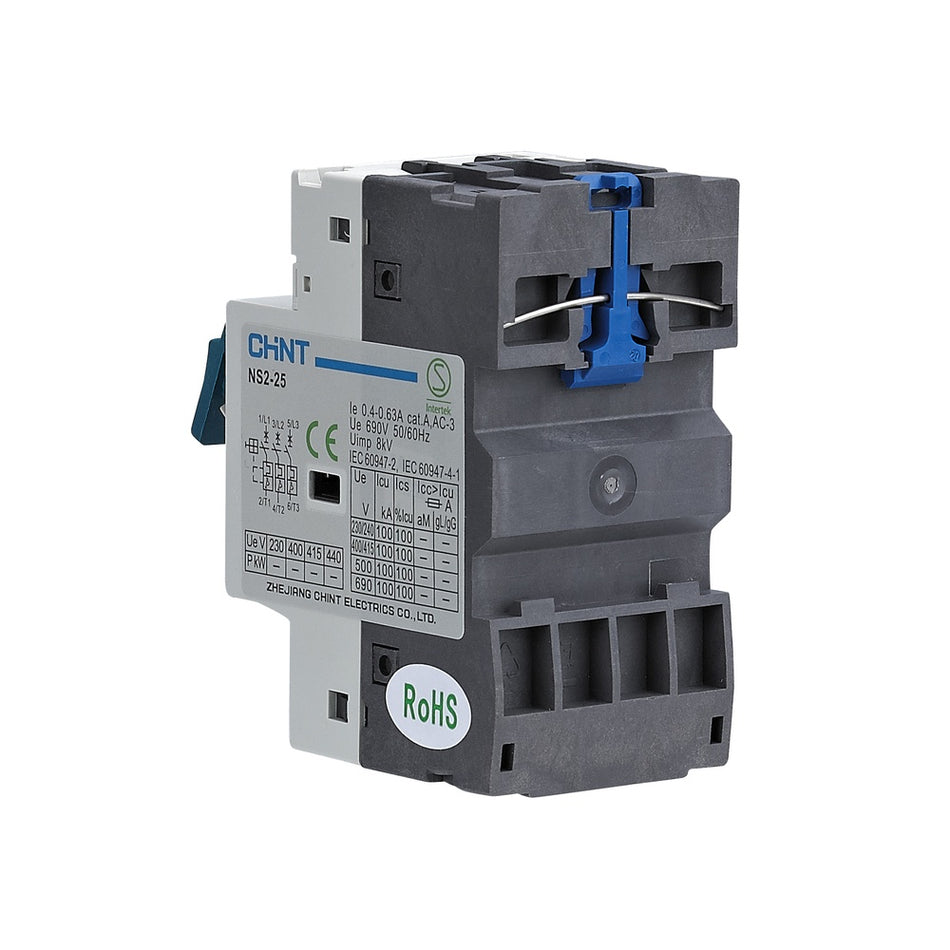 Întrerupător de protecție motor 1.6-2.5A, Chint