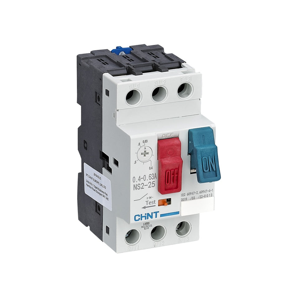 Întrerupător de protecție motor 1.6-2.5A IP20, Chint