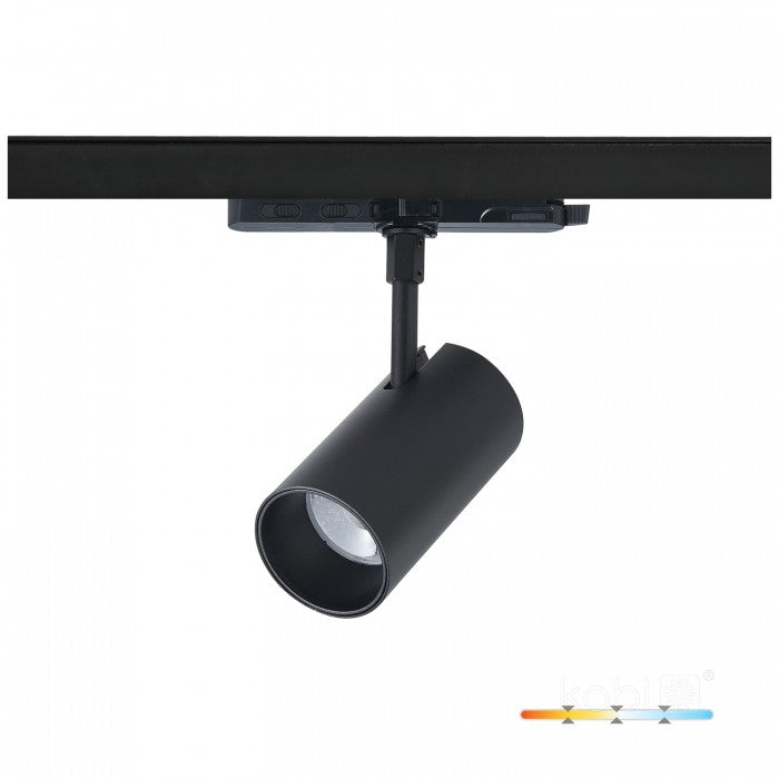 Spot LED pe șină 20W 3CCT 36° negru NEXTRACK CORE, Kobi