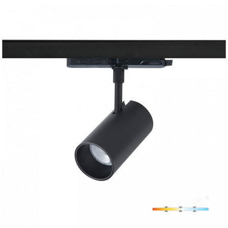 Spot LED pe șină 20W 3CCT 36° negru NEXTRACK CORE, Kobi