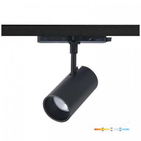 Spot LED pe șină 35W 3CCT 36° negru NEXTRACK CORE, Kobi