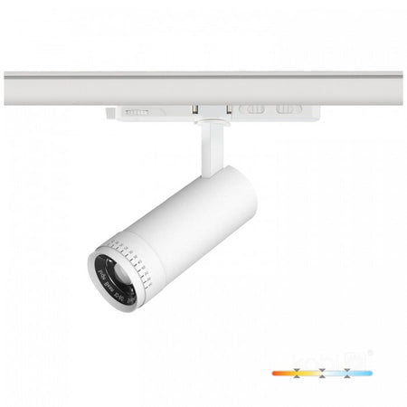 Spot LED pe șină 20W 3CCT 30-60° alb NEXTRACK VISION, Kobi