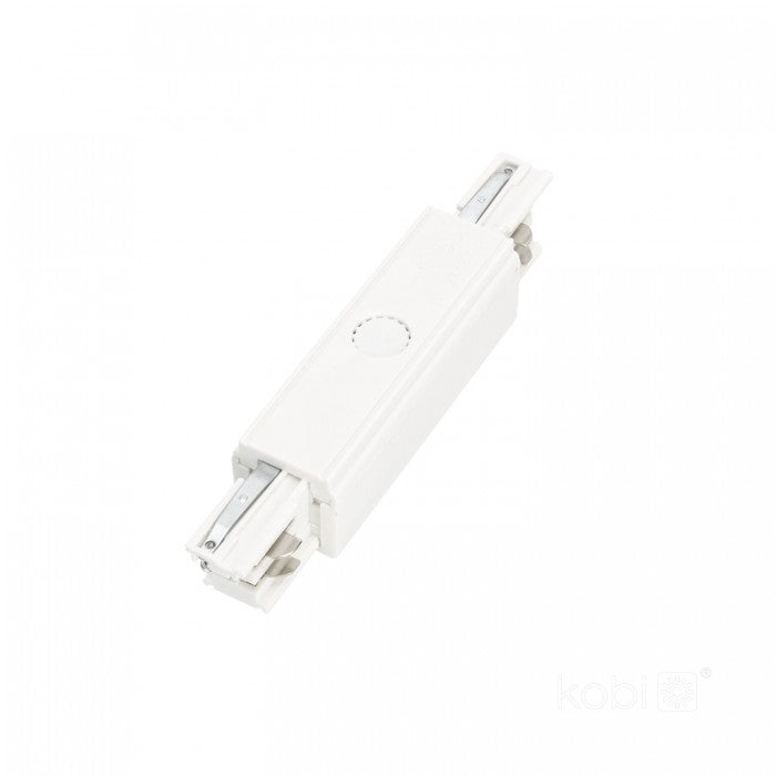 Conector extern I pentru șină cu 3 circuite alb NEXTRACK, Kobi