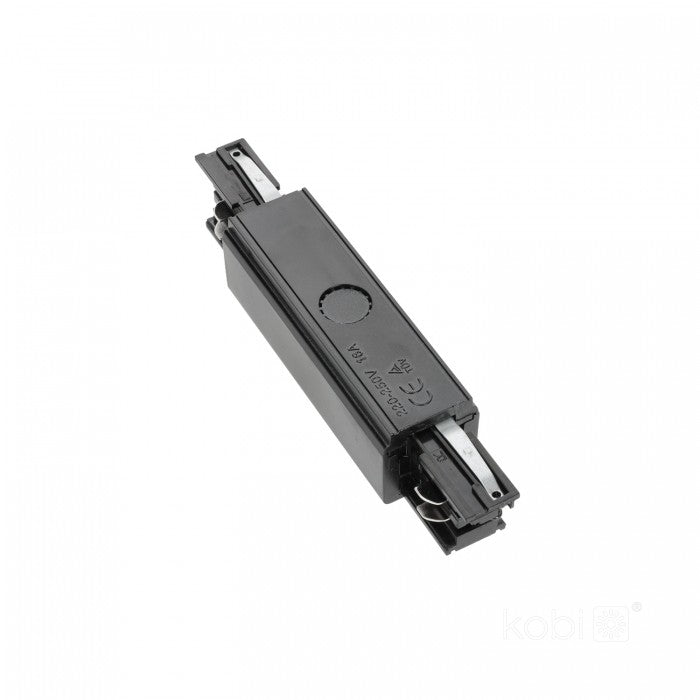Conector extern I pentru șină cu 3 circuite negru NEXTRACK, Kobi