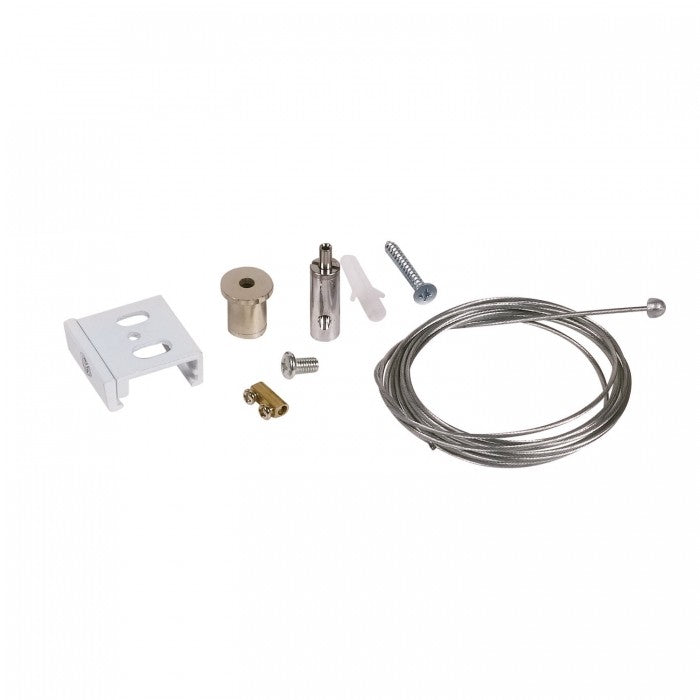 Kit suspendare pentru șină cu 3 circuite alb NEXTRACK, Kobi