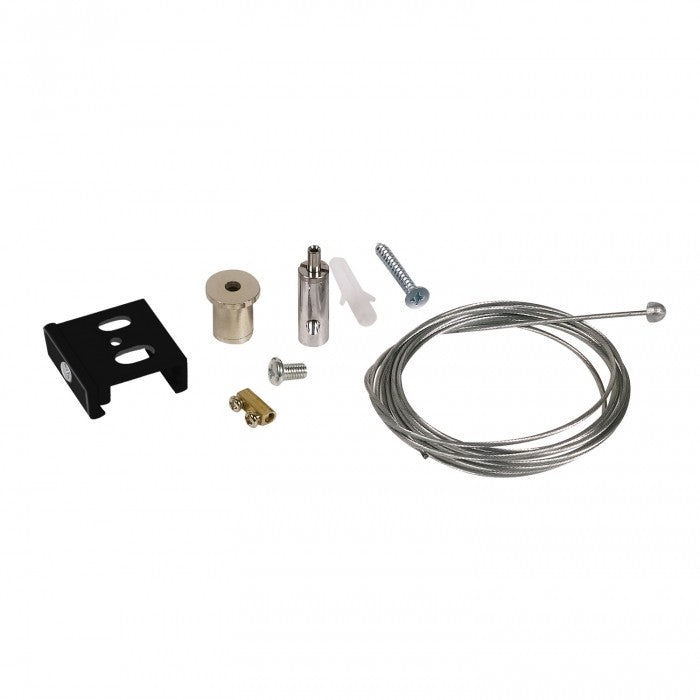 Kit suspendare pentru șină cu 3 circuite negru NEXTRACK, Kobi