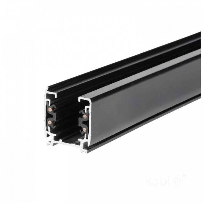 Șină cu 3 circuite 1m negru NEXTRACK, Kobi