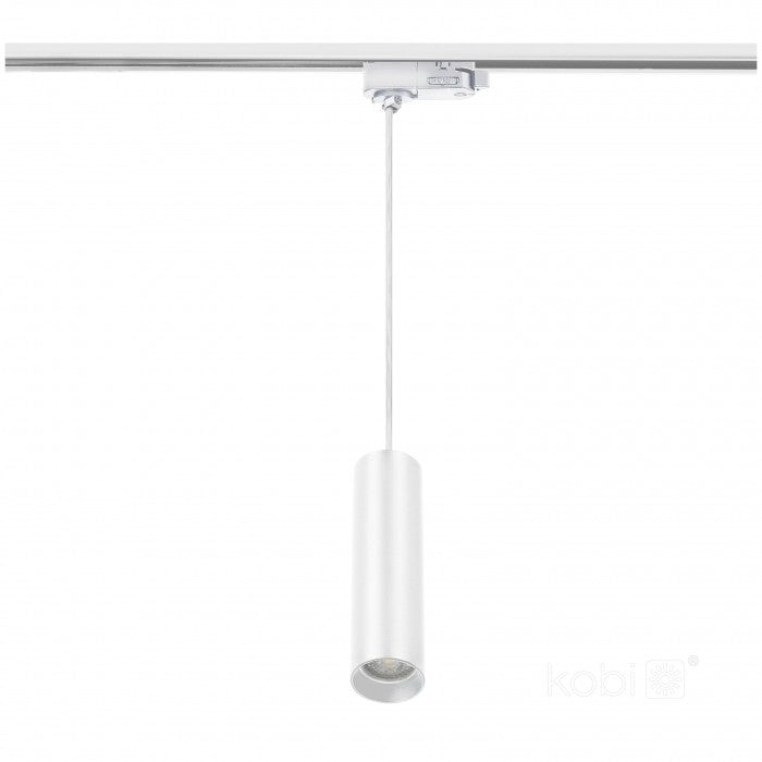 Spot suspendat pe șină 1xGU10 alb NEXTRACK S-LINE P, Kobi