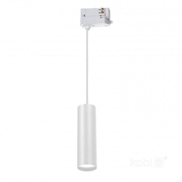 Spot suspendat pe șină 1xGU10 alb NEXTRACK S-LINE P, Kobi