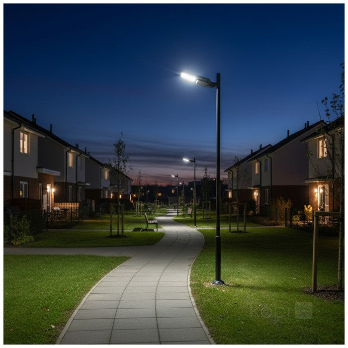 Lampă stradală LED solară 20W 3CCT IP65 STREET, Kobi