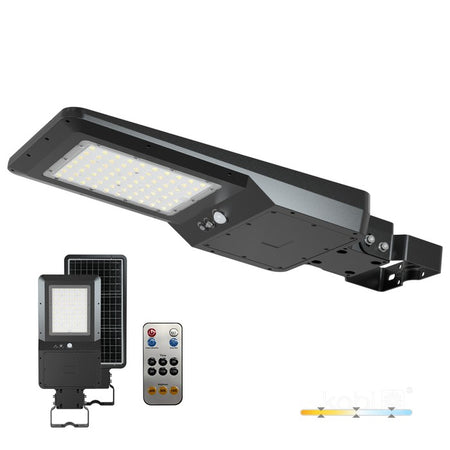 Lampă stradală LED solară 40W 3CCT IP65 STREET, Kobi