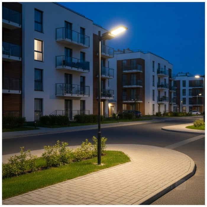 Lampă stradală LED solară 40W 3CCT IP65 STREET, Kobi