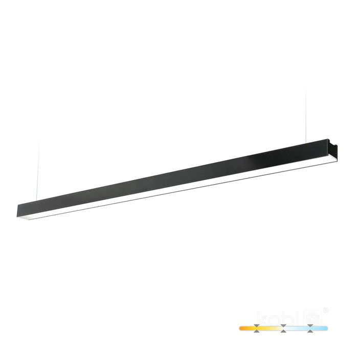 Corp LED liniar 40W 3CCT 120cm negru KOLINE GO, Kobi