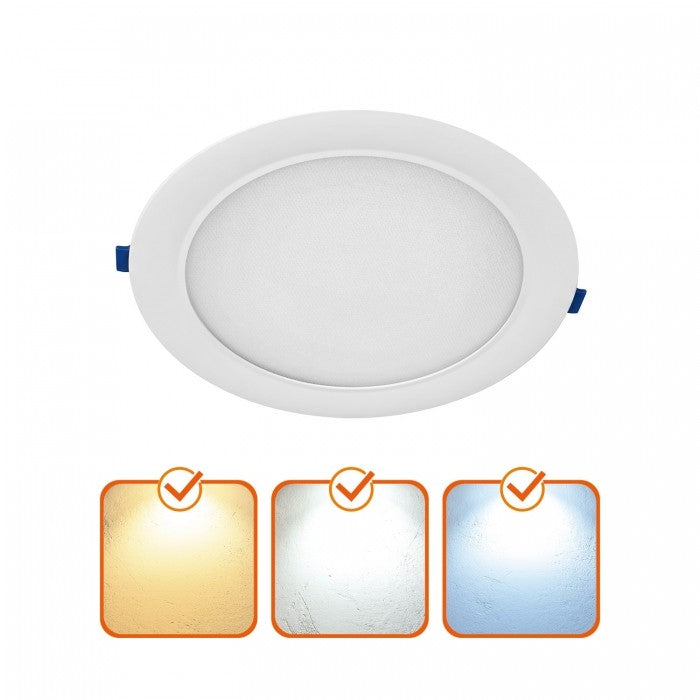 Spot LED 24W 3CCT SIGARO CIRCLE PT, Kobi