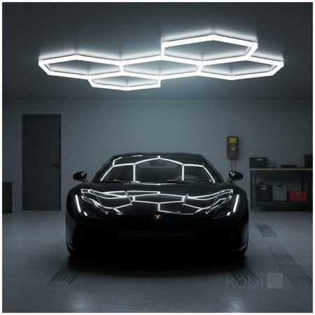 Lampă tavan LED 208x300cm 6500K HEXLINE, Kobi